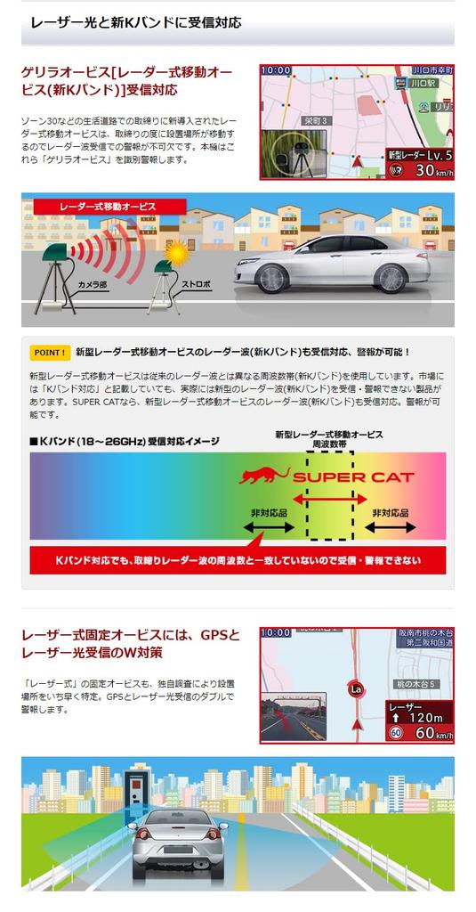 YUPITERU Yupiteru GS203 New Optical Orbis Mobile Compatible LCD with Laser Radar Detector (Laser-Type Orbis) 3.6-inch Built-in GPS, &