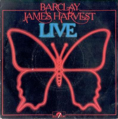 7inch Record BARCLAY JAMES HARVEST - Live EP 2229198 Polydor 1977 UK Rock Used