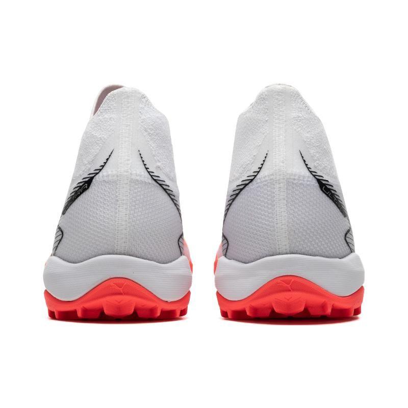 Puma Ultra Match + LL TF (Rubber Studs) Hard Ground Artificial Turf Soccer Shoes Men Soccer Shoes White Red Black 107513-01