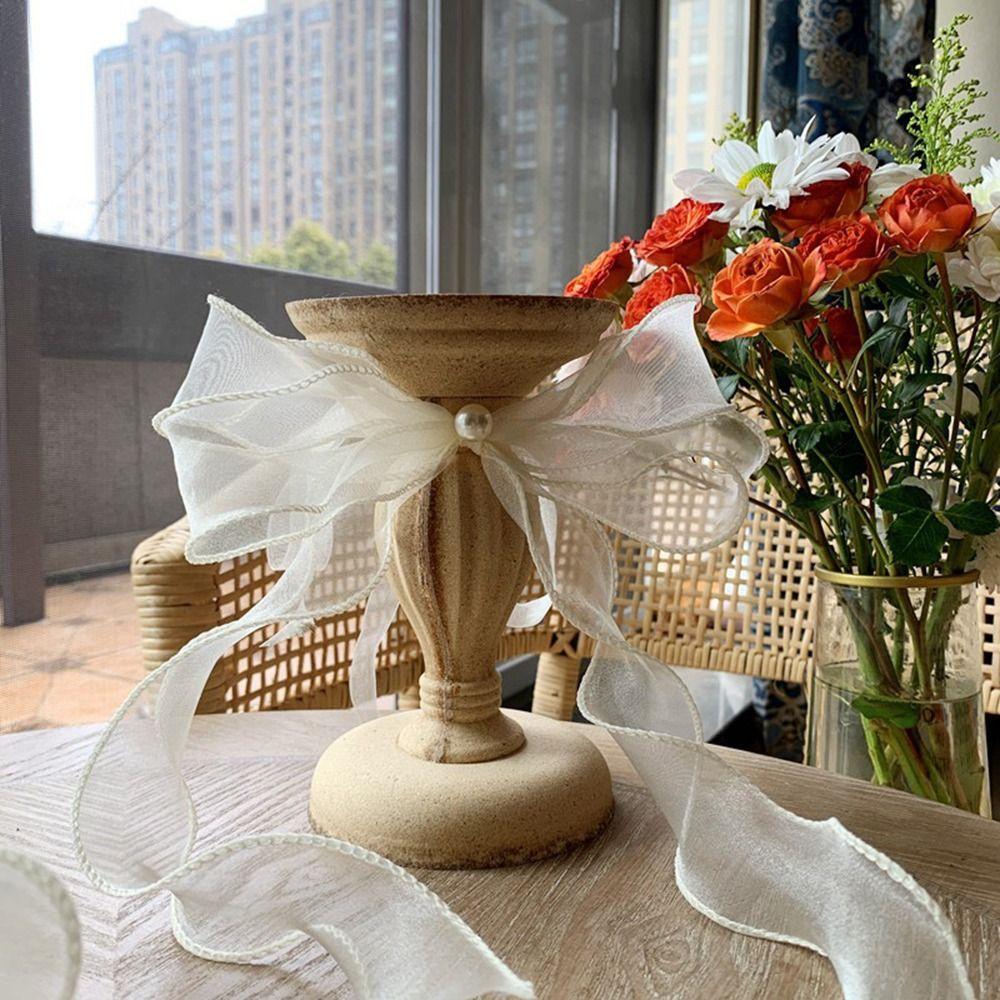 Translucent Bow Curtain Tieback Mesh Curtain Rope Holders New Curtain Buckle  Home Decor