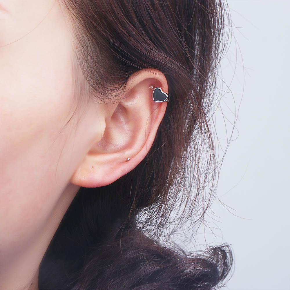 Ear Jewelry No Pierced Copper Star Clip On Earrings Women Ear Clips Ear Cuff Korean Hoop Earrings