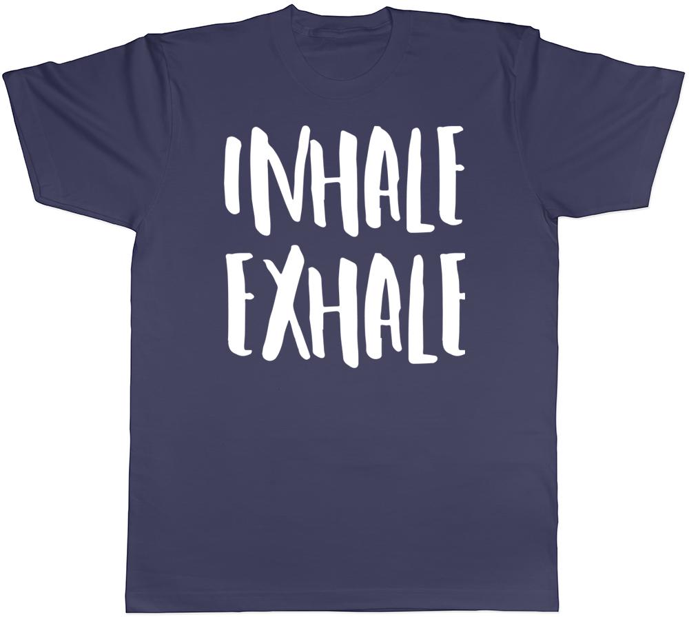 Inhale Exhale Yoga Exercise Unisexs Unisexs Unisex Tee TShirt