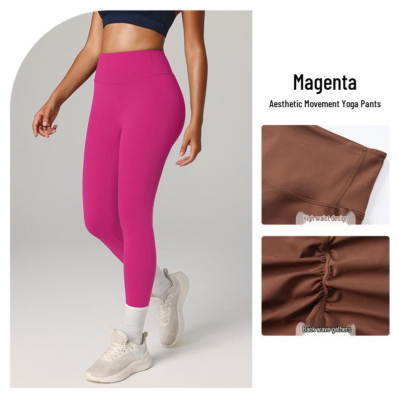 Pantalones de Yoga de Cintura Alta con Control de Abdomen de Secado Rápido para Pilates - Transpirables y con Diseño Elevador de Glúteos