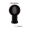 1 inch/ 25mm Ballhead Adapter to M10 M8 M10 Screw Mount for Gopro 10 Insta360 GO 3S Action Camera Phone Stand GPS Holder Bracket