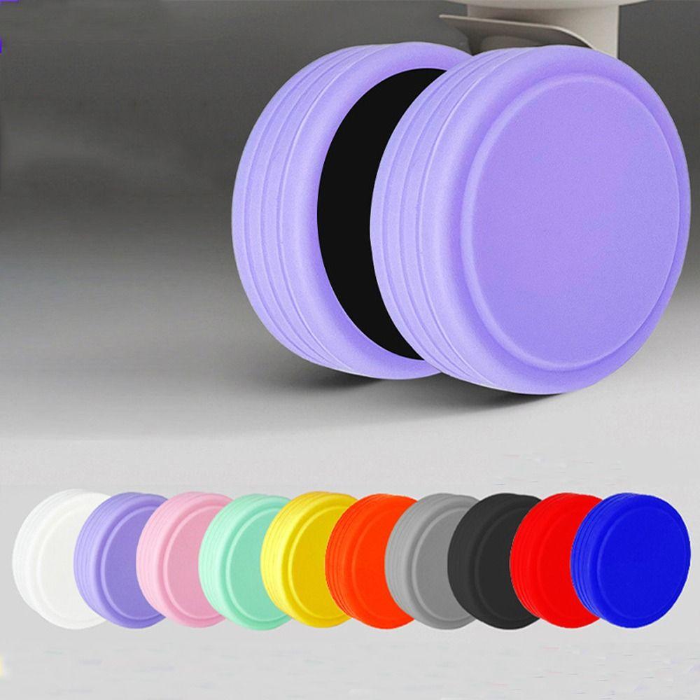 Anti-slip Suitcases Wheel Protection Rings Silicone Luggage Caster Shoes  Luggage Accessories