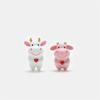 Three-Dimensional Personality Calf Refrigerator Magnet Animal Holding Love Cartoon Cute Creative Art Design Post-It Message