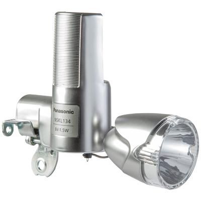 Panasonic Wide LED Bicycle W45 X D125 X Power-Generating Lamp, Titanium, H102mm, NSKL134-T