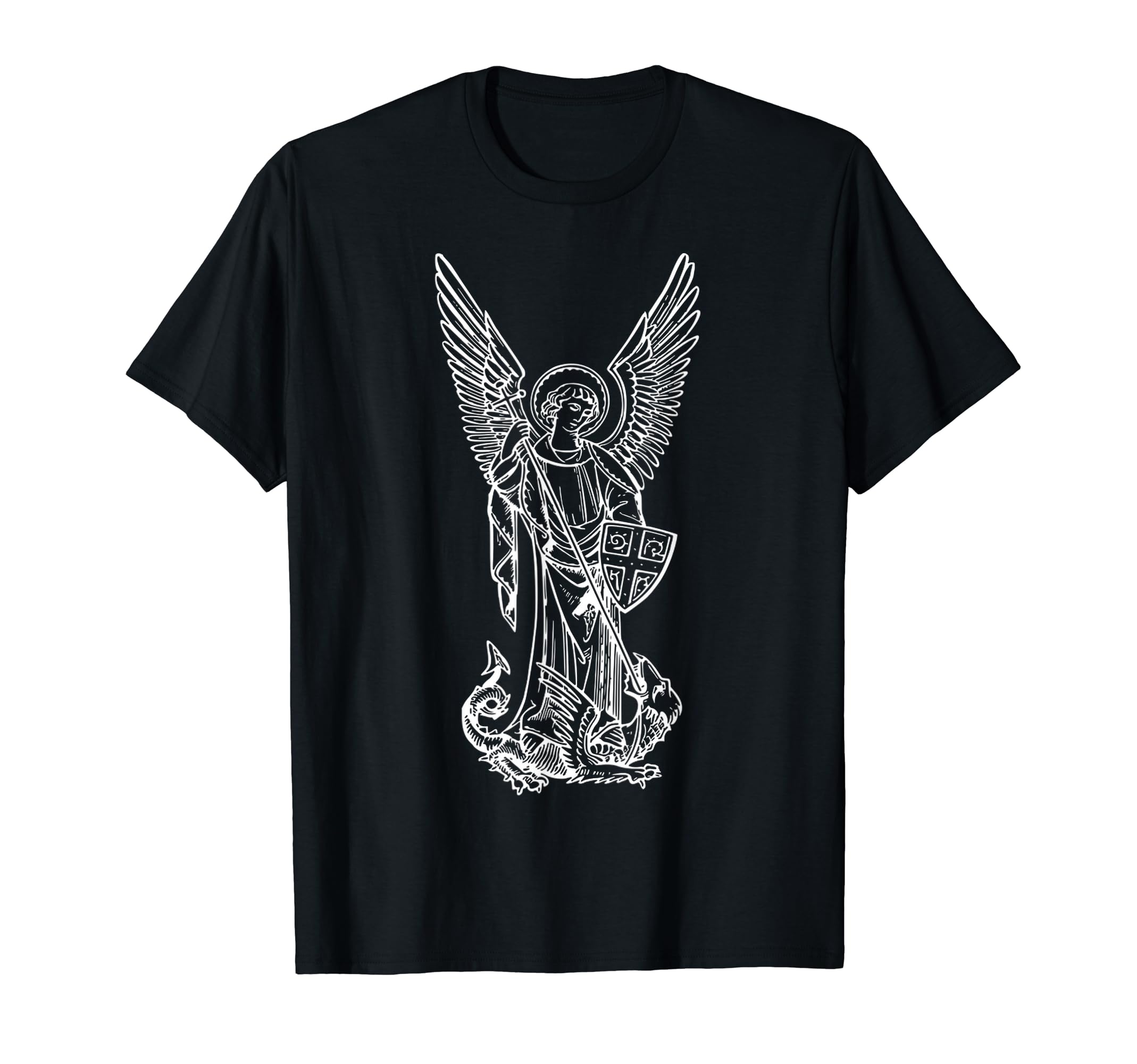 

Saint Michael the Archangel Master of Angels T-Shirt