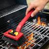 Replaceable Pads Safe Grill Grate Scrubber Handheld Grease Remover Brush  Camping Grill
