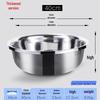 Jingdu Zhixing Stainless Steel Round Thickened Basin