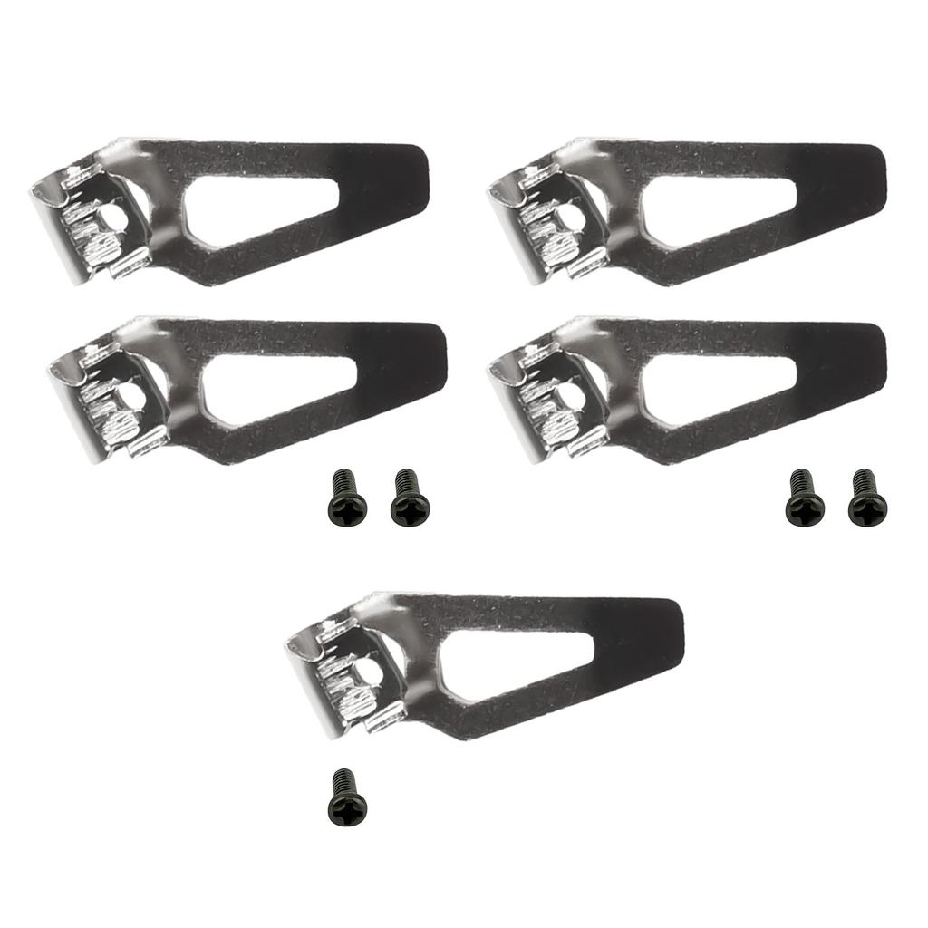 2 5 sztuk Klipsy do Paska Wiertarki Elektrycznej Haczyk Klamra do Paska Zestaw Śrub 42-70-0490 Części do Klucza Akcesoria do Narzędzi Elektrycznych