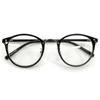 Sunglasses for Men and UV Fashion Boston Tinted Lightly [MERRY PLEASURE] Women, Protection, Glasses, Round, Style, Lenses, Colored, BLACK×CLEAR