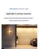 Outdoor Solar LED Waterproof Garden Wall Light for Landscape and Lawn