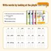 2025 1st Semester Chinese Pinyin & Word Writing for Grades 1-2: New Edition Fill-in-the-Blanks Workbook