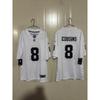 Camiseta de Fútbol Americano Bordada Oversize para Hombre Equipo Tigers Raiders Ropa Deportiva Corte Holgado Mezcla de Algodón
