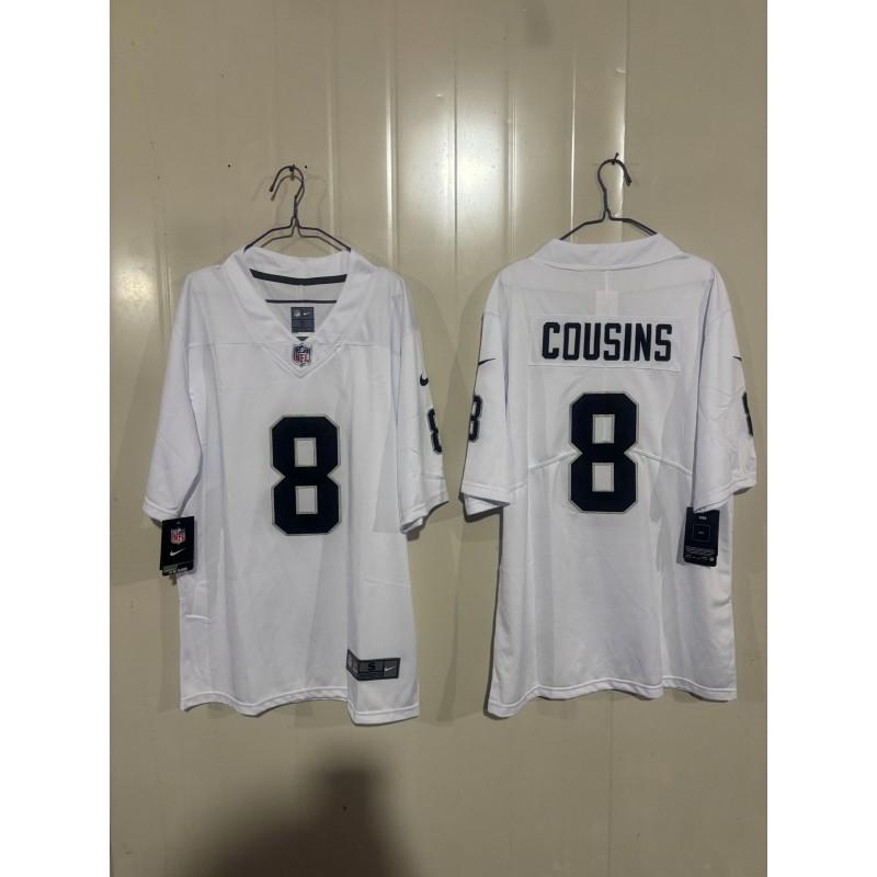 Camiseta de Fútbol Americano Bordada Oversize para Hombre Equipo Tigers Raiders Ropa Deportiva Corte Holgado Mezcla de Algodón