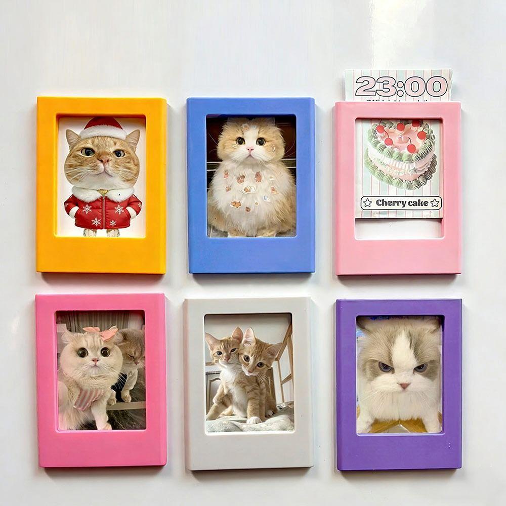 Magnetic Instant Camera Photo Frame 3 inches Picture Display Holder  for Home Decoration