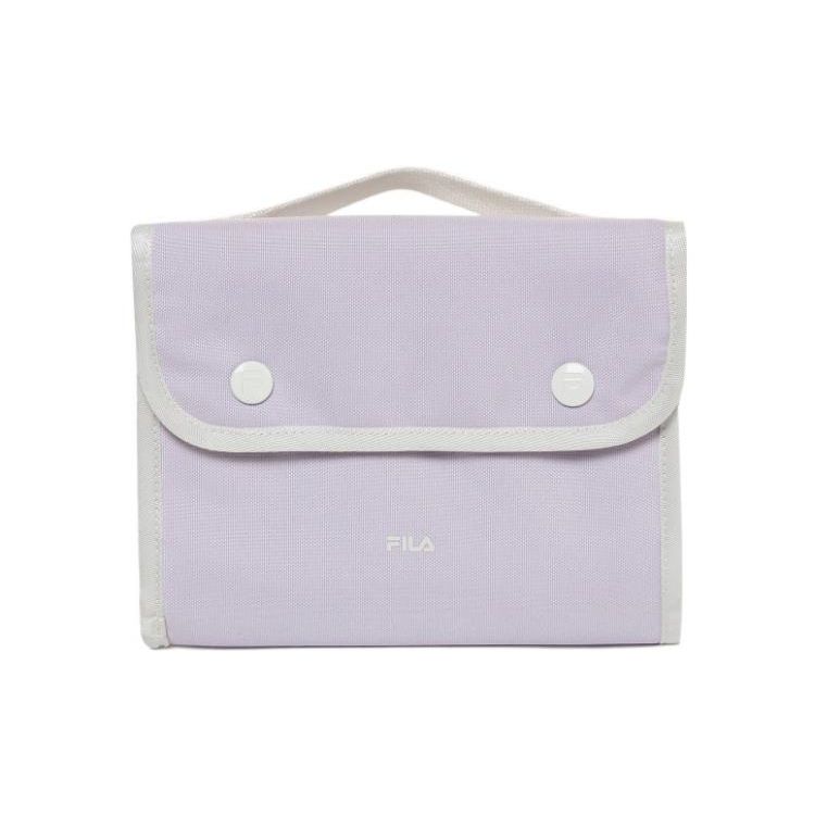 FILA Korean Style Sports Casual Multi-Pocket Backpack Men backpack Lavender FS3BPD6013X-LVY
