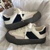 Platform Women's Shoes Niche Versatile Bread Puffy Shoes Retro Casual Board Shoes