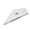 Stainless Steel Fret Leveler Silver Guitar Measuring Ruler  For Guitar Enthusiasts