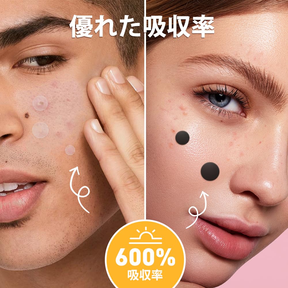 CICA Spot Patches for Skin Strong Day and Night Moisturizing Hyaluronic Acid and Niacinamide Suitable for Sensitive Skin Care, Thin, Adhesion, Use,