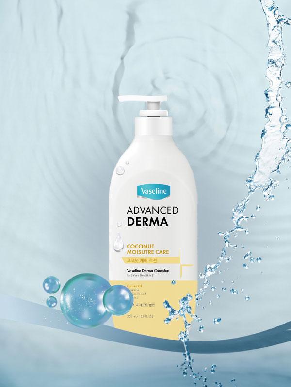 Vaseline Derma Daily Coconut Care Лосьон 500 мл 1ea