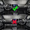 For BMW 1-Series F70 2024 2025 2026 Installation and pasting of anti scratch cover for horn shaped rearview mirror