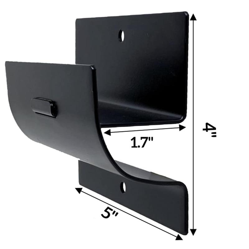 M-Modern-Heavy-Duty Ladder Hanger-Wall Mount Ladder Hooks For Ladder Storage-Wheelbarrow Hangers For Garage Wall-2 Pack Durable
