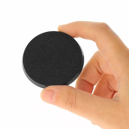 Eve Model MB750-40-NJP 40-Piece 50mm Round Plastic Model Bases for War Games, Tabletop Games, and Mini Games