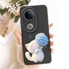For VIVO V50 5G Case Luxury Silicone Shockproof VIVOV50 5G V2427 Casing Colorful Cartoon Soft Protective Shell Cell Phone Case