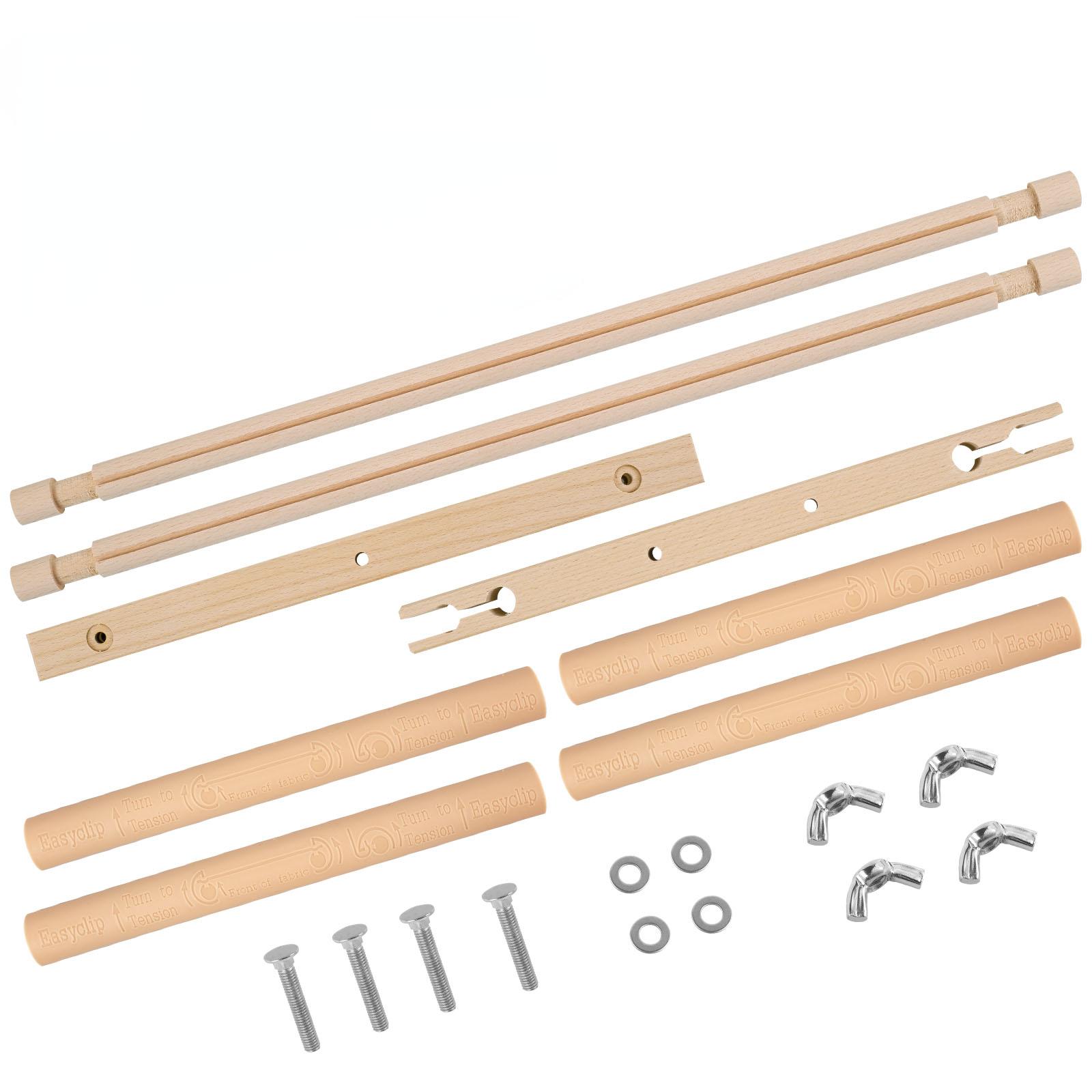 

Embroidery Frame Needlepoint Embroidery Tapestry Scroll Frame Square Shape Wood Cross Stitch Frame For Stitching Sewing Craft