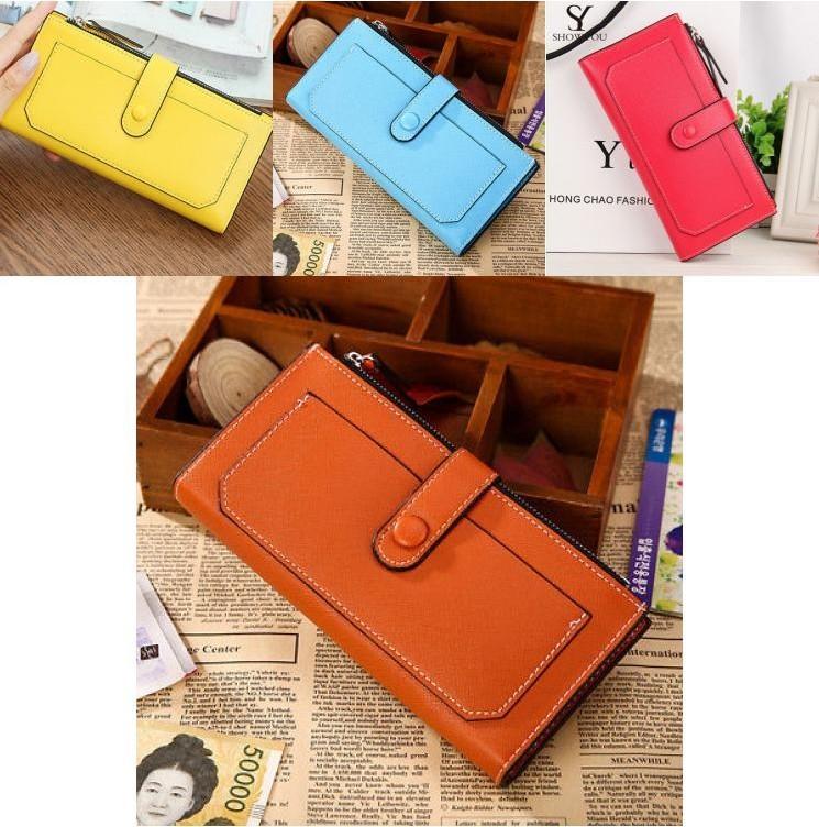 Fashion Lady Women's Leather Clutch Wallet With Elegant Design And Perfect Size For Everyday Use