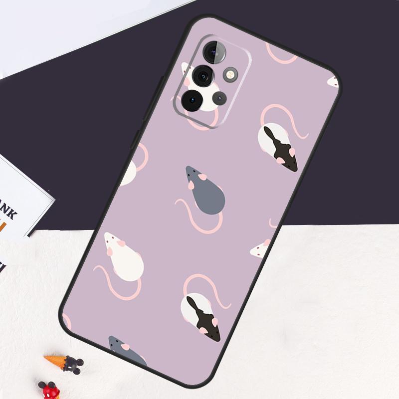 

Mouse Rat Case For Samsung Galaxy A13 A35 A15 A55 A53 A33 A36 A56 A26 A16 A22 A32 A52 A54 A34 A05 A06 Samsung A73 5G