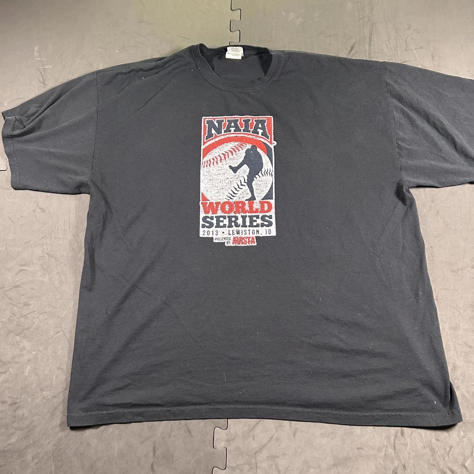 Vintage NAIA World Series 2013 Graphic T-Shirt L