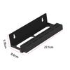 Metal Wall Mount Bracket with Game Card Slots and Joy-Con Hanger Console Holder Clip Kit Stand Storage Organizer for Switch 2