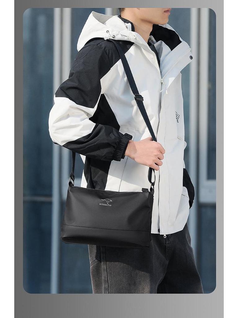 2025 Trendige Herren Umhängetasche mit mehreren Fächern: Großes Fassungsvermögen, ideal für Pendler