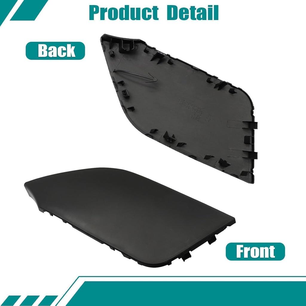 SecosAutoparts Front Bumper Tow Hook Cover 622A0-6FL0H 622A0-6FV0A Fit for Nissan Rogue Hybrid CVT AWD FWD 2017-2020