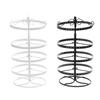 Multifunctional Jewelry Display Stand Desktop Metal Rotating Earrings Holder Ear Studs Storage Display Rack for Women