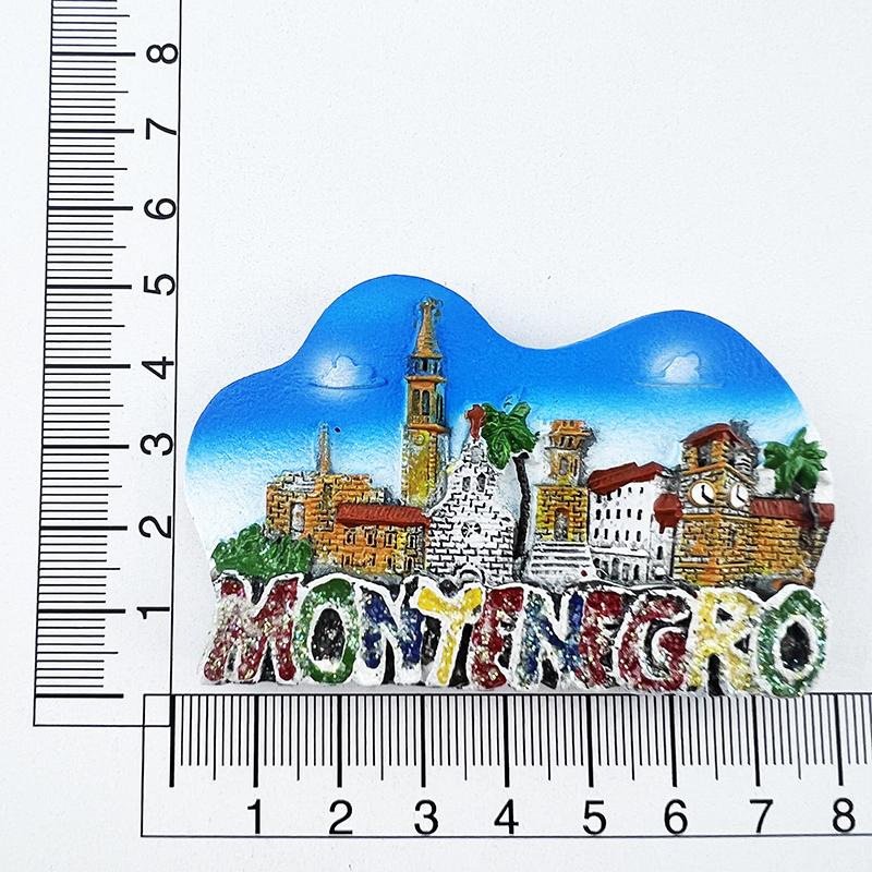 

Montenegro Budwa Travelling Fridge Magnets Creative Tourist Souvenirs Fridge Stickers Home Decor Wedding Gifts Magnetic Stickers