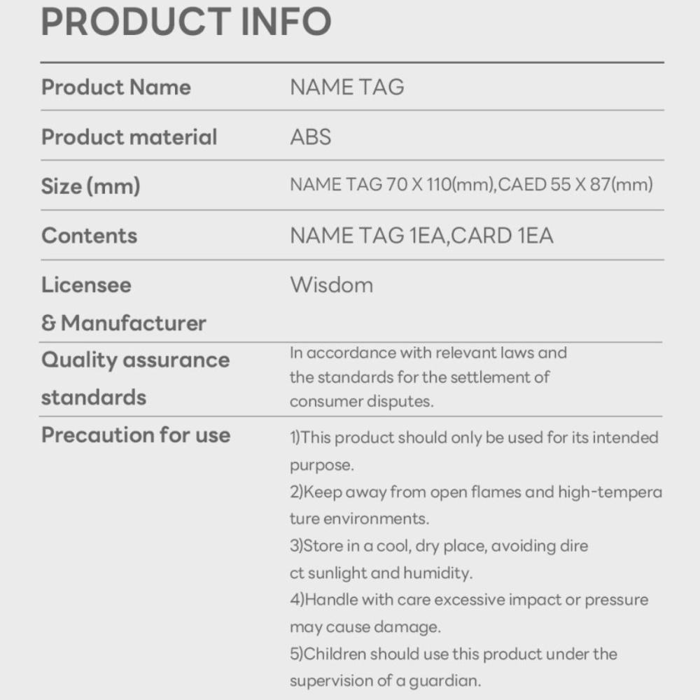 Etichetă nume MINITEEN, Produse SEVENTEEN, KPOP, Oficial, Original, Autentic