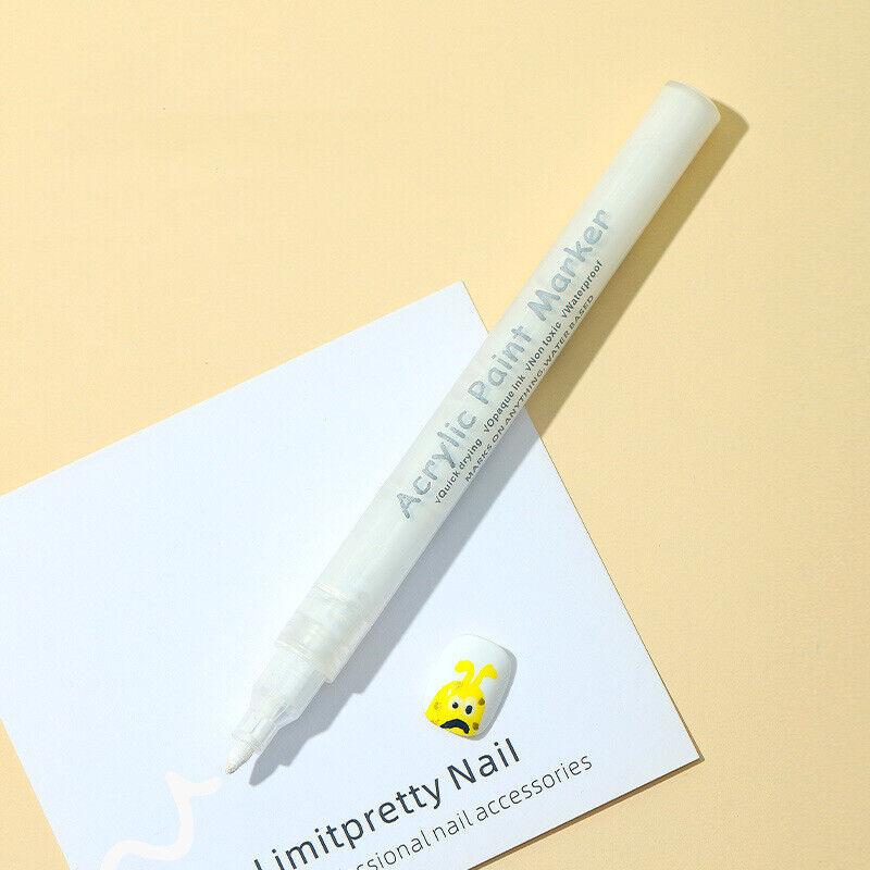 Nail Art Graffiti Pen UV Gel Polish Wodoodporny Rysunek Malowanie Liner Bru ~ *