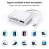 Card Reader Plug-And-Play High-Speed Transmission No Driver Required Compact Size Wide Compatibility Data Transfer Type-C Memory Card Reader Office
