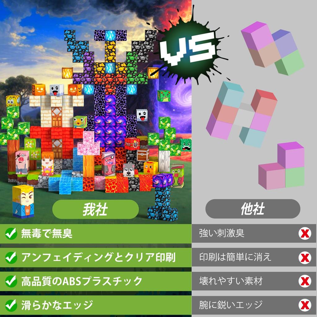 220 Pcs Magnetic Building Magnetic Educational Toys for Learning and Building Construction Toys for Boys and Birthday Christmas Gift Blocks, Toys,