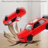 1:36 M3 Sports Car Model Toy Alloy Body Rubber Tires Miniature Cars Doors Opened Pull Back Vehicles Models Interactive Toys