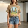Nairobi City Landscape Graphic T Shirt Travel Souvenir Badge Print Unisex Soft Cotton Crew Neck Short Sleeve Casual Top