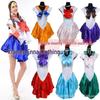Sailor Moon 1st Gen Women's Cosplay Costume Anime Ice Moon Set