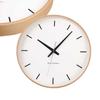 KATOMOKU Plywood Clock, Natural, km-49NA, Wall Clock with Continuous Second Hand, 30.4cm Diameter (quartz Clock)