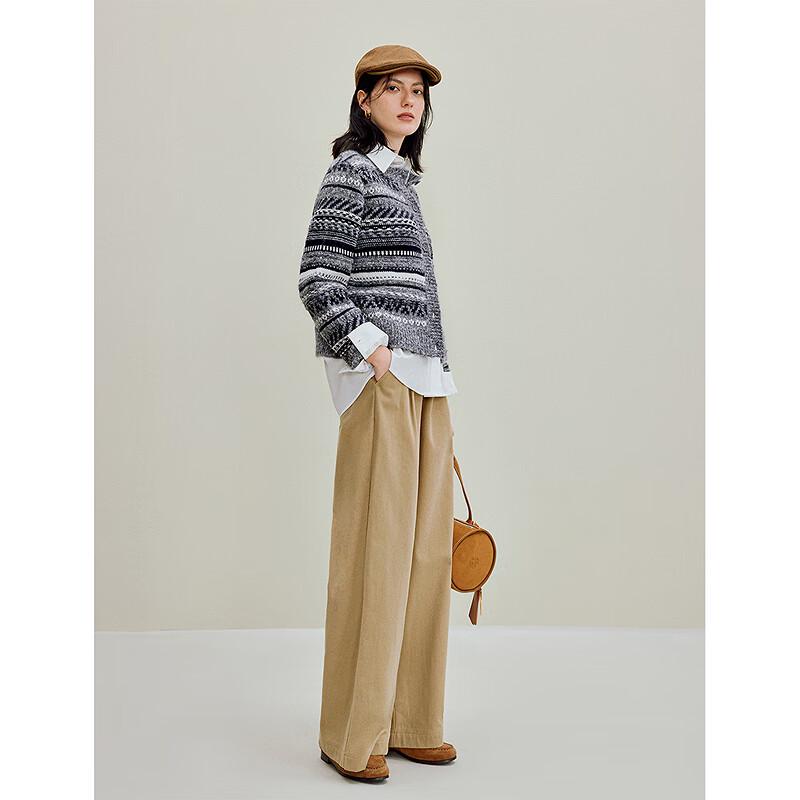 Women's Fair Isle Jacquard Knitted Cardigan