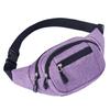 Newest Outdoor Sports Hiking Men Women Canvas Zipper Pocket Waist Bag Fanny Pack Pouch