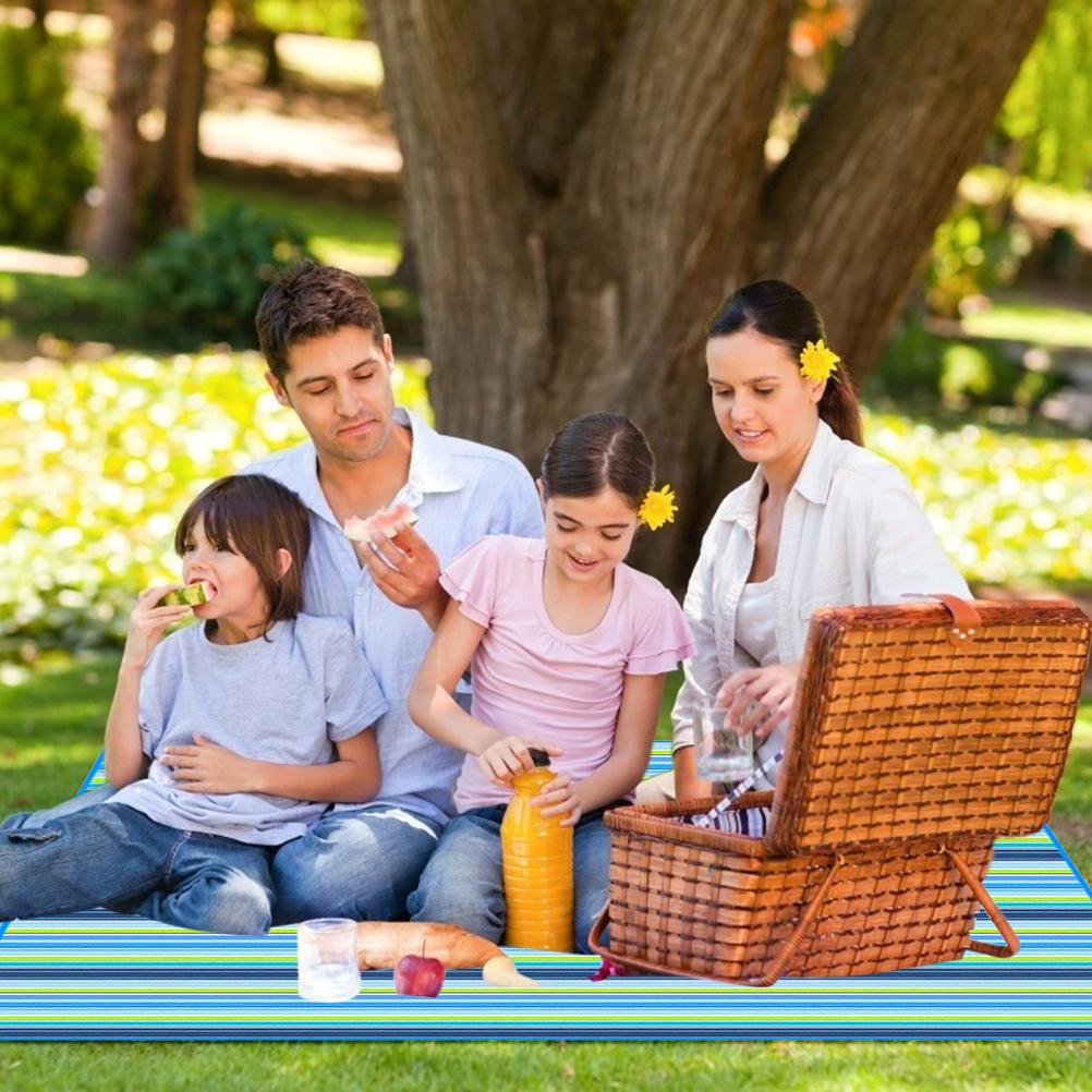 Große Picknickdecke Faltbar Wasserdicht Outdoor-Decke Langlebige Strandmatte Decke Outdoor-Picknickteppich für Camping Wandern